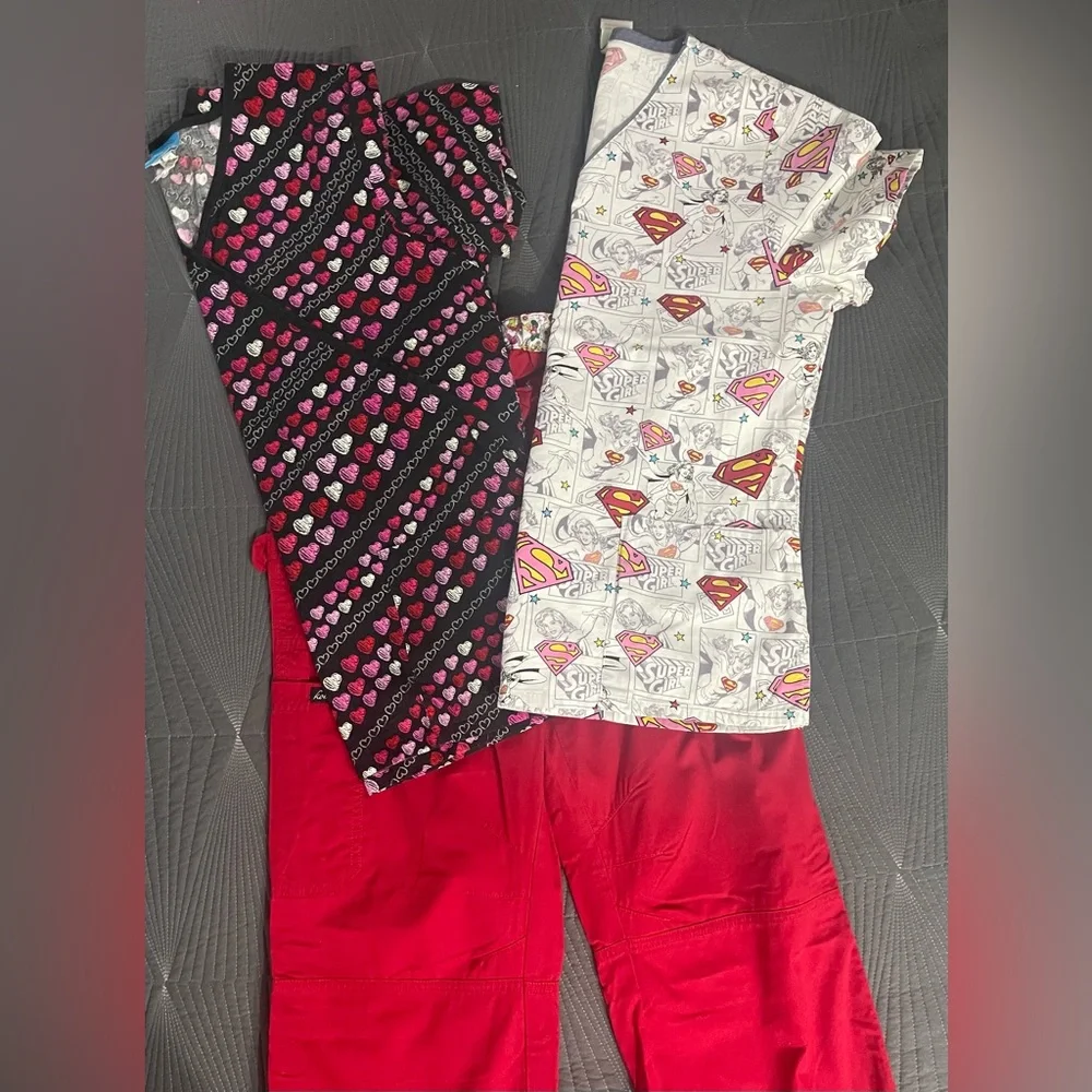 Work Scrubs Women’s‎ Size Medium Tops and Medium Petite Pants - Picture 9 of 12